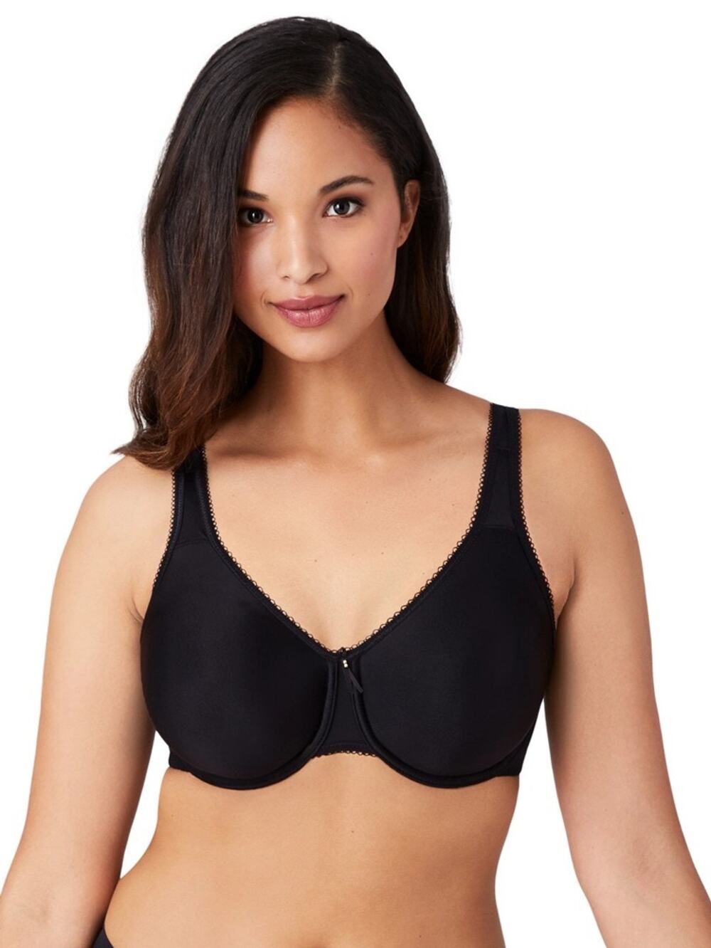 Wacoal Black Basic Beauty Spacer Full Coverage Underwire T-Shirt Bra Size 42G
